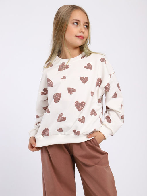 КМ177 Костюм "Камила" (коричневый)