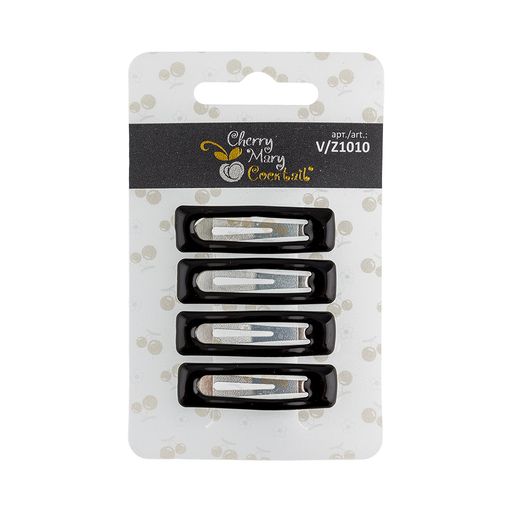 CHERRY MARY V/Z1010 Набор заколок для волос 5 х 4 шт №01 черный