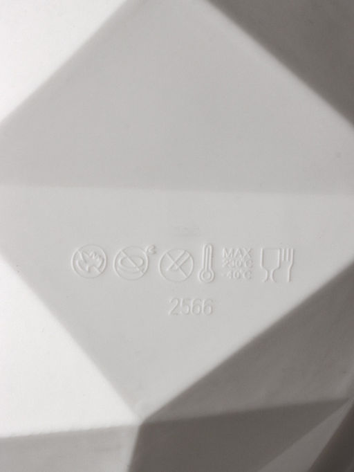 Форма для муссовых десертов и выпечки KONFINETTA Геометрия любви, силикон, 21.5?20?6 см, белая