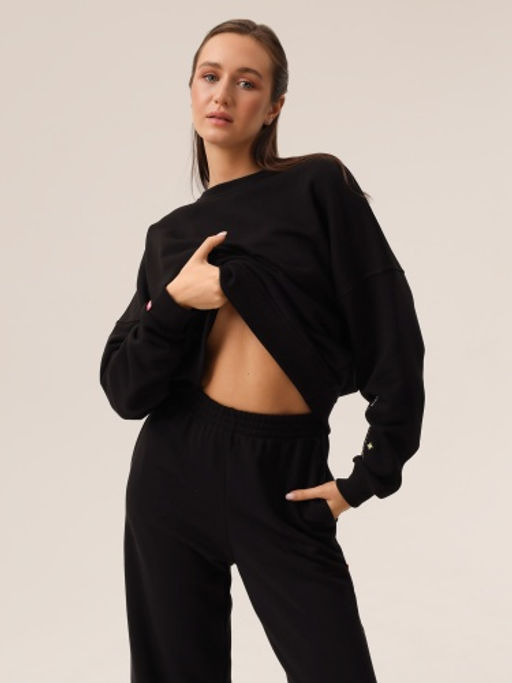 MY Свитшот жен. О-вырез вышивка рукав (Каждый день...) СО009  фото 8