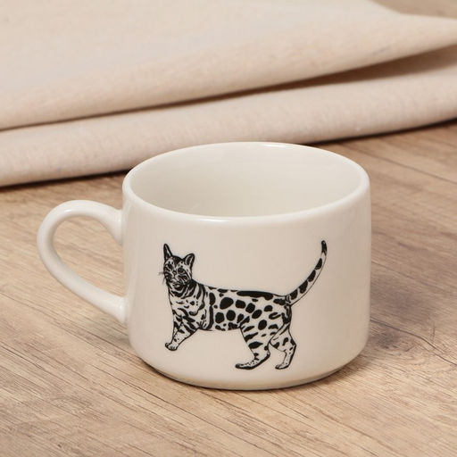 Чайная пара Животные, 200 мл - Dolce Ceramo. фото 4