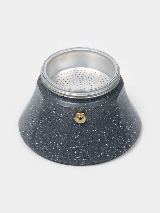 Кофеварка гейзерная Magistro Мрамор, 150 мл, на 3 чашки, нержавеющая сталь, чёрная  фото 5