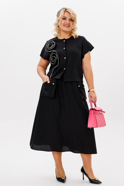 Костюм LM К 5021 черный