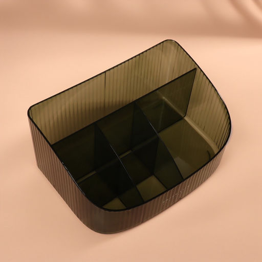 Органайзер для хранения «GREEN», 6 секций, 23×15.5×11 см, полупрозрачный, зелёный