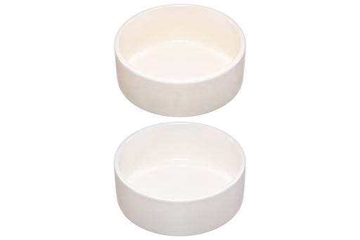 Набор 2 мисок для домашних питомцев 450 мл 28*14,5*6,5 см, с бамбуковой подставкой, белая - Elan gallery фото 8