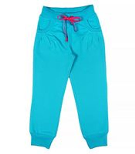 CRB wear/CWK 7543 Брюки для девочки, бирюзовый/Ex.Cherubino  фото 2
