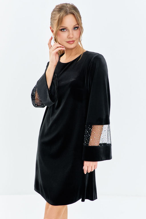 Платье Euro Moda 659 черный