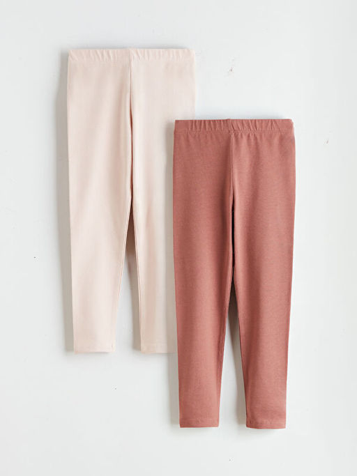 Beli Lastikli K?z ?ocuk Tayt 2li