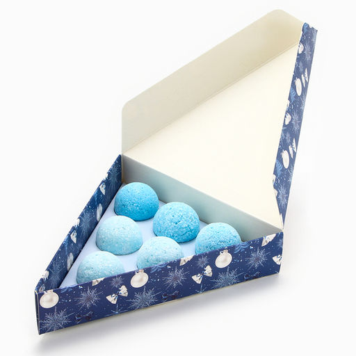 Бомбочки для ванны, 6?20 г, аромат свежести, Чистое счастье