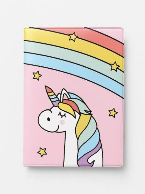 ОБЛОЖКА ДЛЯ ПАСПОРТА Rainbow Stars, плотность 600 мкм