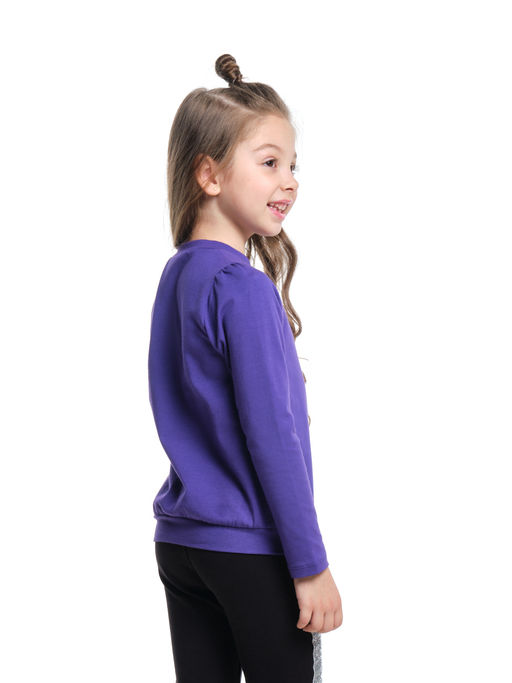 Футболка (лонгслив)	 UD 0625 фиол/сирень - Mini maxi фото 2