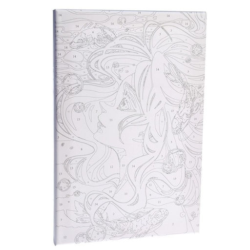 Картина по номерам на холсте с подрамником Стихия воды, 20х30 см - Школа талантов фото 2