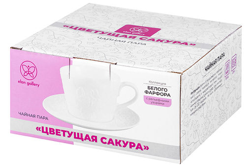 Чайн. пара 2 пр. 360 мл Цветущая сакура - Elan gallery фото 20