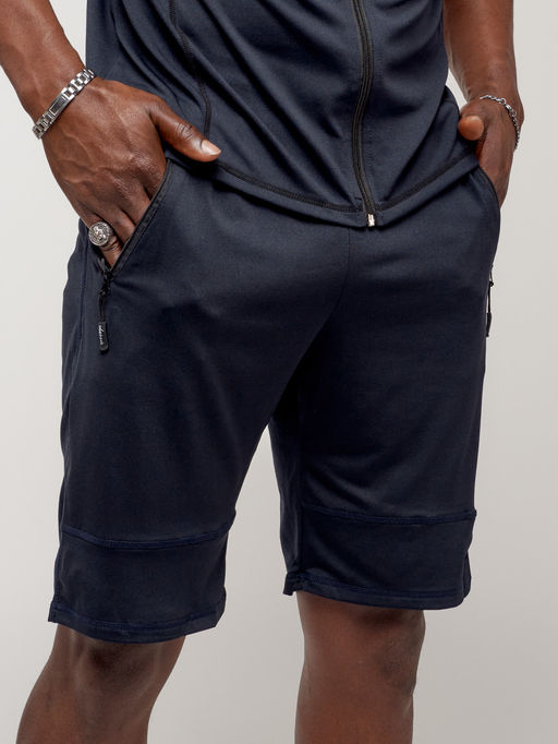 Спортивный костюм летний мужской темно-синего цвета 22610TS - FUYOUKAI фото 15