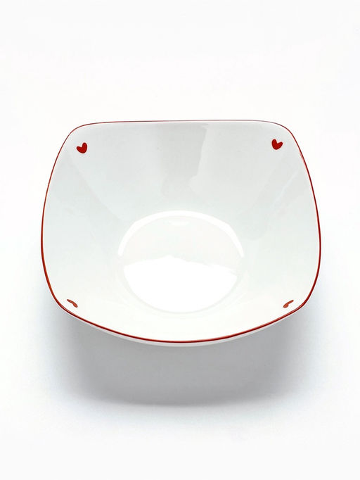 Тарелка суповая керамическая Любовь в деталях, 17.5?17.5?5.5 см, ручная работа