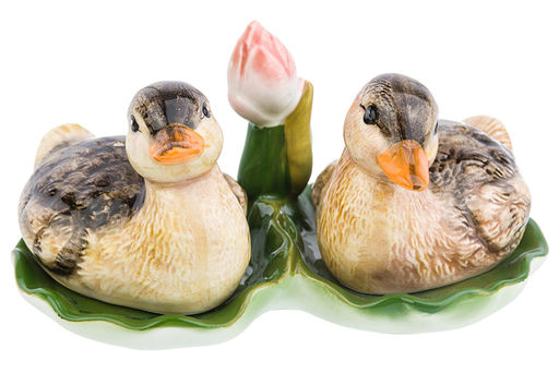 Набор для специй 3 пр. 40 мл 14*10*7 см Уточки, солонка, перечница, подставка - Elan gallery фото 16