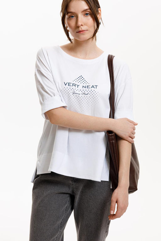 ЕВТ 3271/белый фуфайка жен