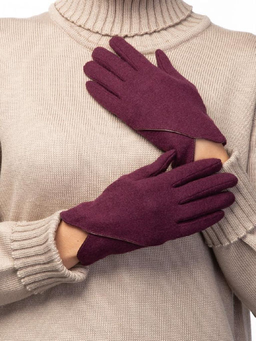 Перчатки жен Labbra LB-PH-69 plum  фото 6