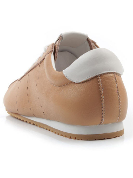 03-908396-5 DK. BEIGE Кеды женские (натуральная кожа) - Фабричный китай фото 8