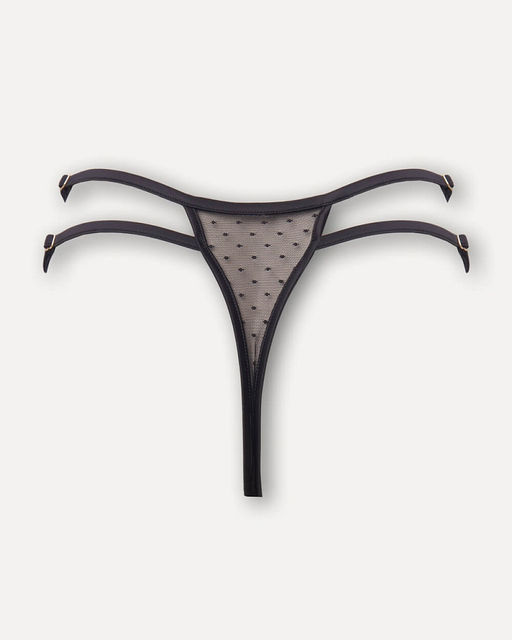 Трусы-стринги с отделкой - Deseo фото 4