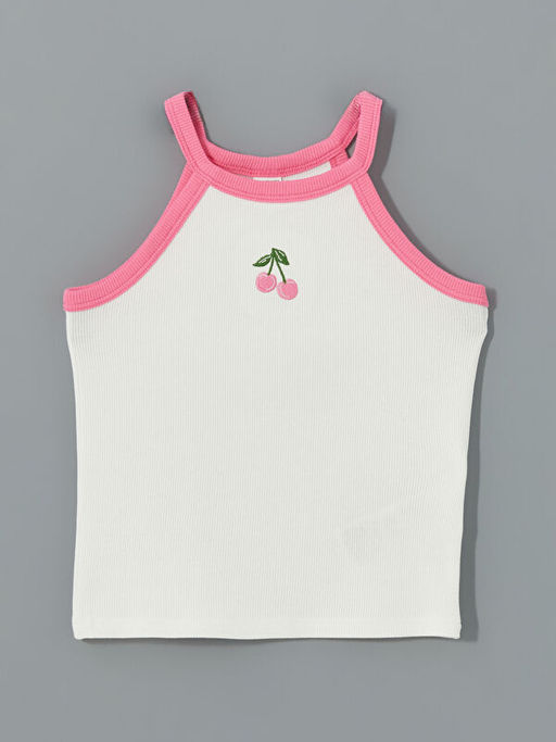 Halter Yaka Nak??l? Penye K?z ?ocuk Atlet