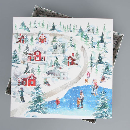 Коробка сборная Сказочных моментов, 26 х 26 х 8 см - Дарите счастье фото 4