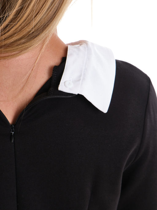 Школьное платье для девочки 22-7400 черный - Mini maxi фото 9