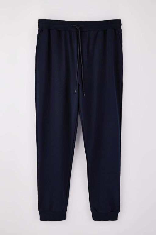 Lacivert B_y_k Beden Regular/Normal Kesim Jogger Basic Pamuklu E_ofman Alt_ TMNAW24AJ00003 - Trendyolmilla фото 2