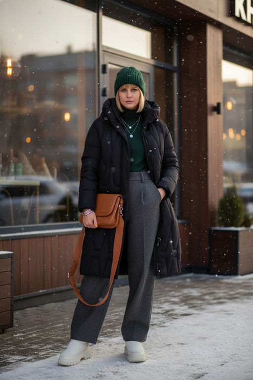 Зимняя куртка удлиненная, арт.28117