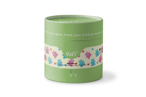 Стакан, 250 мл, стекло Б, Медвежонок Тедди, розовый, Monterey - Anna lafarg фото 2