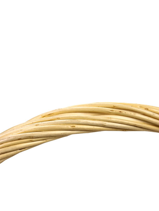 Корзина плетёная для хранения, лоза, светлая, набор 3 шт.