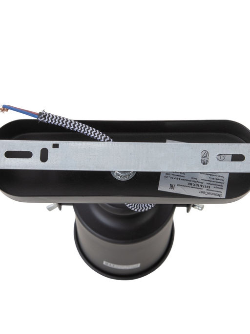 Спот 50174/1, 1хE27, 60 Вт, чёрный