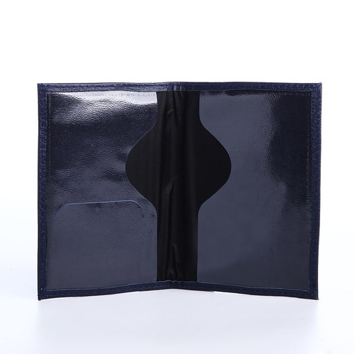 Обложка для паспорта, цвет синий