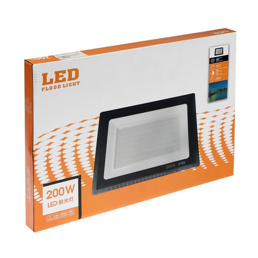Прожектор светодиодный, 200 Вт, 15400 Лм, 6500К, IP66, 220V - Simaland фото 6