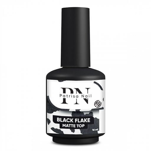 Топ матовый Black Flake с чёрными хлопьями