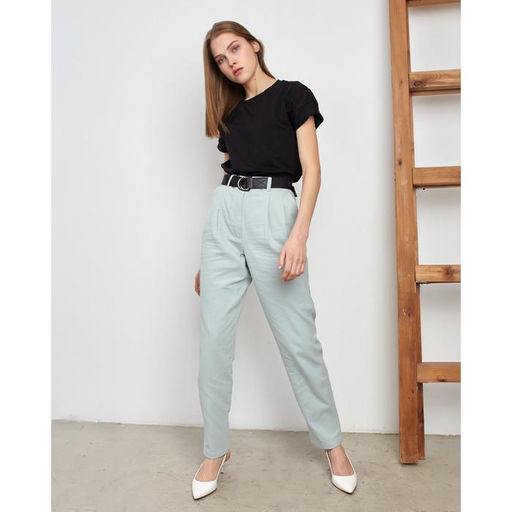Футболка женская MINAKU SLIM FIT: цвет чёрный, р-р 42