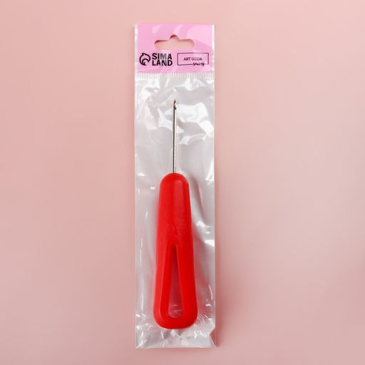 Цена за 2 шт. Шило швейное, с крючком, d=2 мм, 14×3 см, лезвие 4.5 см, МИКС