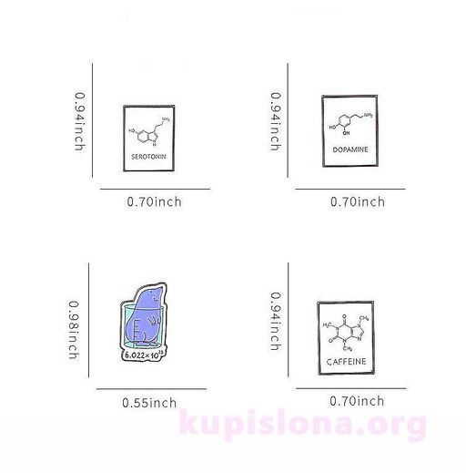 Брошь-значок Химия - Купи слона фото 2