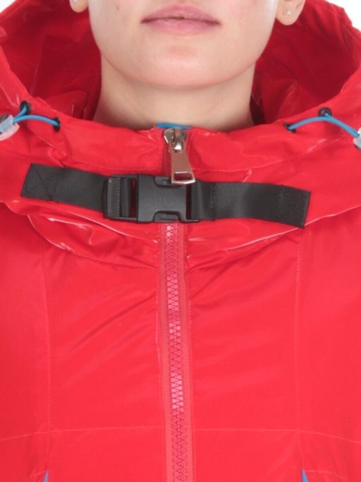 D004 RED Куртка демисезонная женская (100 гр. синтепон)