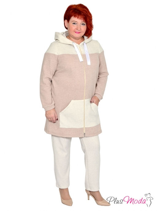 Толстовка Модель №1426 размеры 44-84 - Plusmoda фото 20