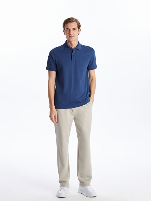 Polo Yaka K?sa Kollu Pike Erkek Ti??rt