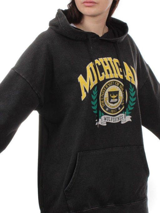 AT327 DK. GRAY Худи женское (90% хлопок, 10% полиэстер) - Fashion фото 3