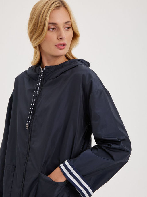 Куртка женская двухсторонняя LS-303321-DN, 
Темно синий/принт полоска - Steinberg фото 3