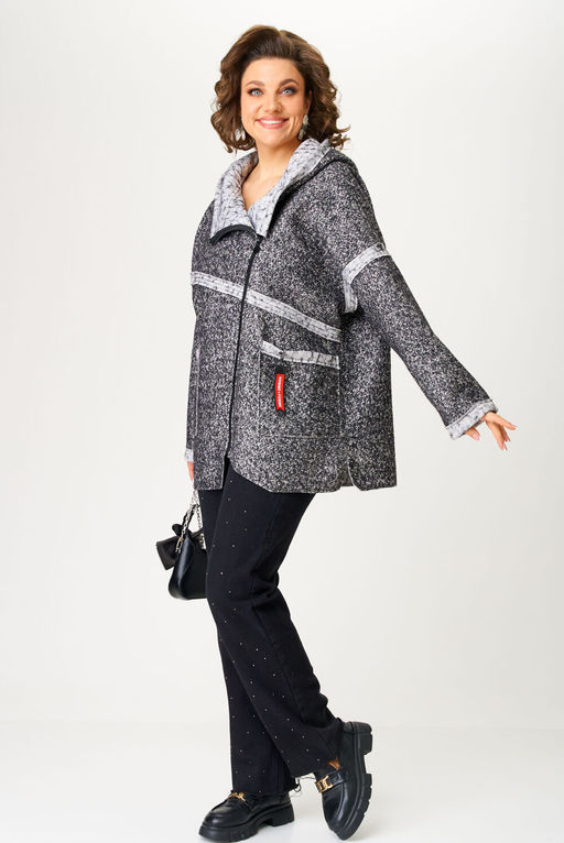 Пальто Michel Chic 360/1 графит  фото 10