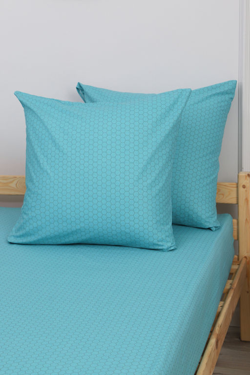 Наволочка поплин Соты-компаньон