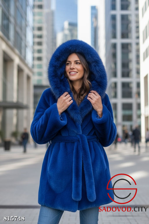 Шуба женская из искусственного меха - Bruno фото 12