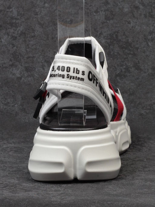 08-PED97-1 WHITE Босоножки (текстиль, стелька натуральная кожа)