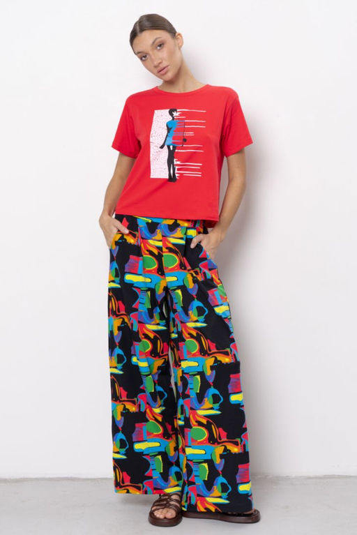 ФУТБОЛКА ЖЕНСКАЯ арт. 5702W-20247.1H-525.1206 - Almando melado фото 5