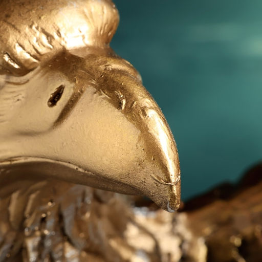 Фигурка полистоун «Орел большой с крыльями», бронза, 52×37×57 см