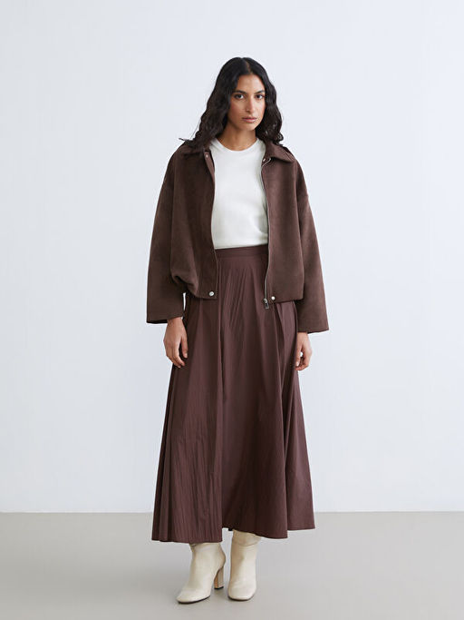 Beli Fermuarl? Pileli Etek